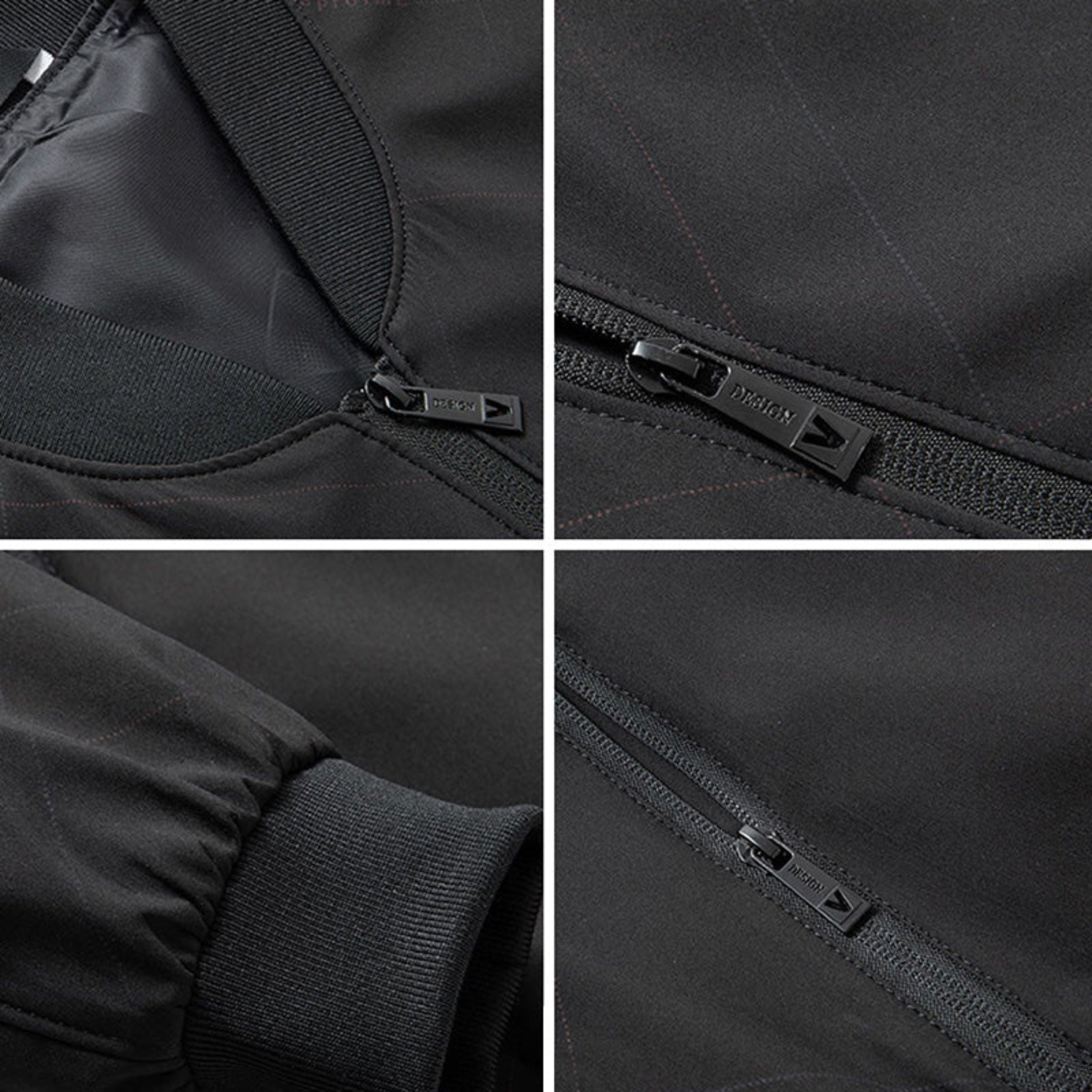 Lightweight Jacket - Men's Casual Zip-Up Windproof Jacket-Bomber Jacket-Chaps of London-Chaps of London