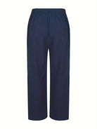 Linen Pants | Elastic Waist | Drawstring | Loose Fit Pants | Men's Pants-Men Pants-Chaps of London-Chaps of London