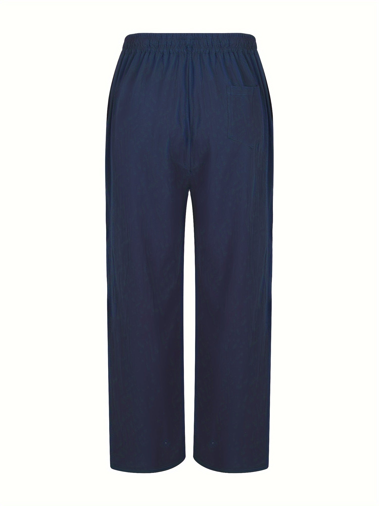 Linen Pants | Elastic Waist | Drawstring | Loose Fit Pants | Men's Pants-Men Pants-Chaps of London-Chaps of London