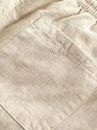 Linen Pants - Men's Casual Elastic Waist Loose Fit Pants -Pants-Chaps of London-Chaps of London