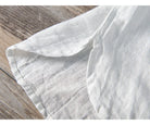 Linen Shirt - Button-Up - Lightweight - Short Sleeve Shirt - Men's Shirts-Chaps of London-Chaps of London