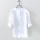 Linen Shirt | Buttoned Up | Long Sleeve | Summer Shirt | Men's Shirt-Chaps of London-Chaps of London