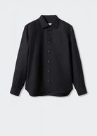 Linen Shirt - Men's Loose Fit Long Sleeve Button-Up Shirt-Chaps of London-Chaps of London