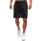 Linen Shorts | Loose Fit | Drawstring | Summer Shorts | Men Shorts-Chaps of London-Black-S-Chaps of London
