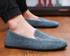 Loafers - Rutschfest - Slipper - Wildleder Loafers - Herren Loafers-Loafers-Chaps of London-Light Blue-36-Chaps of London