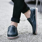 Loafers - Slip-On - Ergonomic - Leather Loafers - Men's Shoes-Chaps of London-Chaps of London