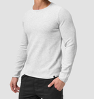 Long Sleeve Shirt - Men's Casual Plain Crew Neck Sweater-Chaps of London-Chaps of London