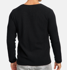 Long Sleeve Shirt - Men's Casual Plain Crew Neck Sweater-Chaps of London-Chaps of London