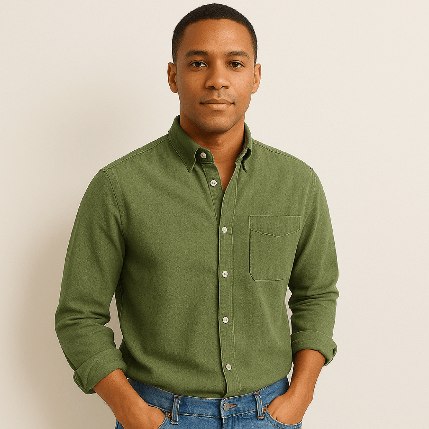 Long Sleeve Shirt | Regular Fit | Collared | Button-Up Shirt | Men's Shirt-Chaps of London-Chaps of London