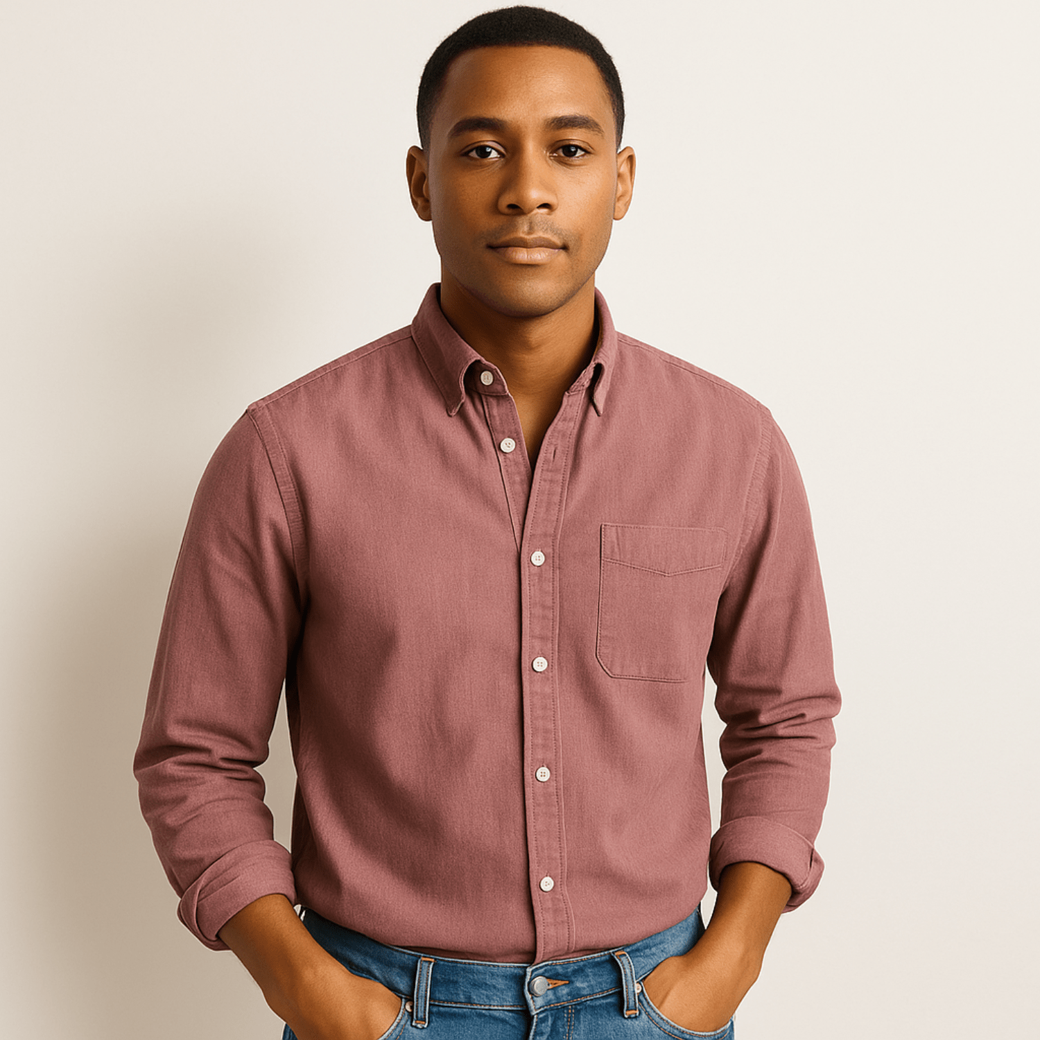 Long Sleeve Shirt | Regular Fit | Collared | Button-Up Shirt | Men's Shirt-Chaps of London-Chaps of London