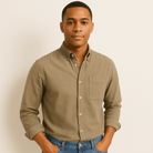 Long Sleeve Shirt | Regular Fit | Collared | Button-Up Shirt | Men's Shirt-Chaps of London-Chaps of London