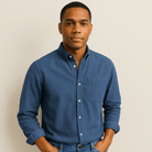 Long Sleeve Shirt | Regular Fit | Collared | Button-Up Shirt | Men's Shirt-Chaps of London-Chaps of London