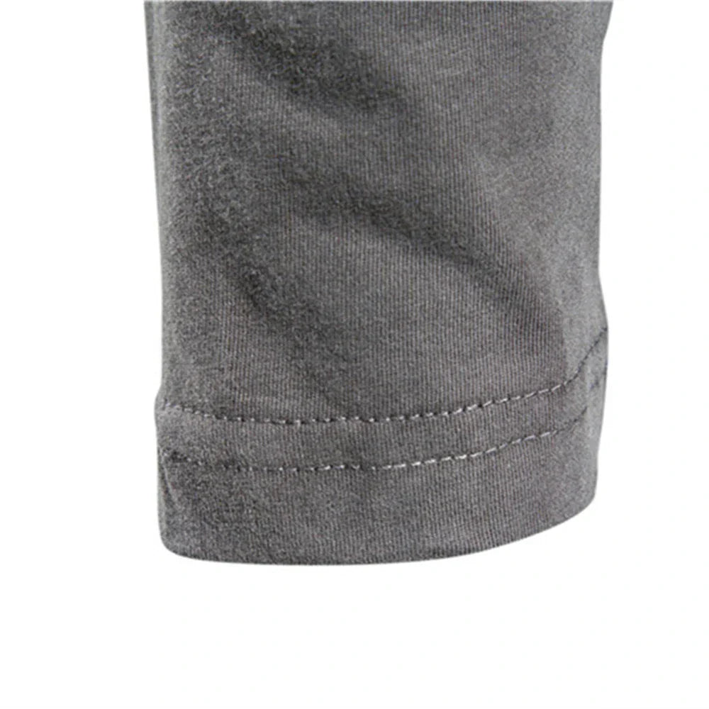 Long Sleeve T-Shirt | Crew Neck | Plain | Long Sleeve Vest | Men's Clothing-T-shirt man-Chaps of London-Chaps of London