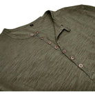 Long Sleeve T-Shirt - Men's Casual Plain Buttoned Up Henley Shirt-Shirt-Chaps of London-Chaps of London