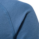 Long Sleeve T-Shirt - Men's Plain Quarter Button Long Sleeve Shirt-Fashion Men Henley All-year-Chaps of London-Chaps of London