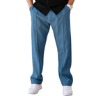 Loose Fit Pants - Casual - Straight Leg - Summer Pants - Men's Pants -Chaps of London-Blue-S-Chaps of London