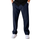 Loose Fit Pants - Casual - Straight Leg - Summer Pants - Men's Pants -Chaps of London-Dark Blue-S-Chaps of London