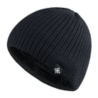 Men's Beanie - Warm - Fleece Lined - Knitted Beanie - Winter Hat-Fashion Unisex Beanie Winter-Chaps of London-Navy Blue-Chaps of London
