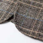 Men's Blazer - Single Breasted - Pockets - Checkered Blazer - Suit Jacket-Fashion Men Blazer Plaid Fall-Chaps of London-Chaps of London
