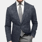 Men's Blazer | Stylish | Single Breasted | Suit Jacket | Men's Clothing-Chaps of London-Black-M-Chaps of London