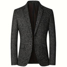 Men's Blazer | Tailored | Single Breasted | Suit Jacket | Suit Blazer-Chaps of London-Black-XS-Chaps of London