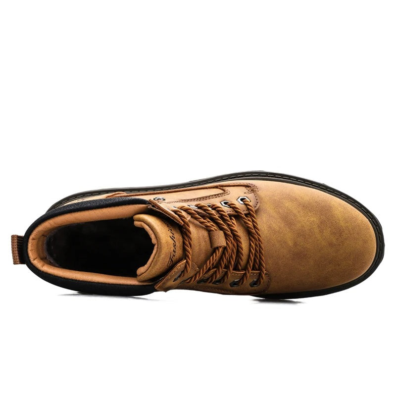 Men's Boots | Non Slip | Lace-Up | Ankle Boots | Work Boots-Men Shoes-Chaps of London-Chaps of London