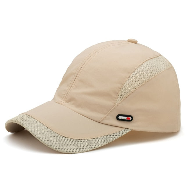 Men's Cap - Breathable - Adjustable - Sport Cap - Caps for guys-Sports Cap-Chaps of London-Beige-One Size (55-60cm)-Chaps of London