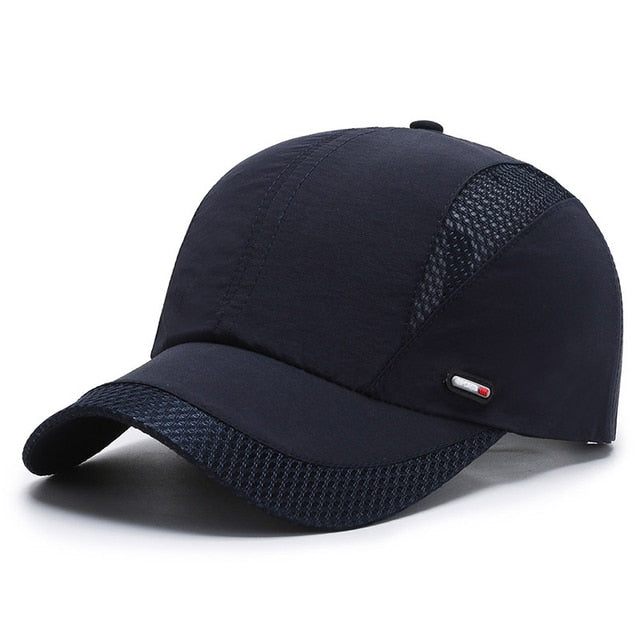 Men's Cap - Breathable - Adjustable - Sport Cap - Caps for guys-Sports Cap-Chaps of London-Navy Blue-One Size (55-60cm)-Chaps of London
