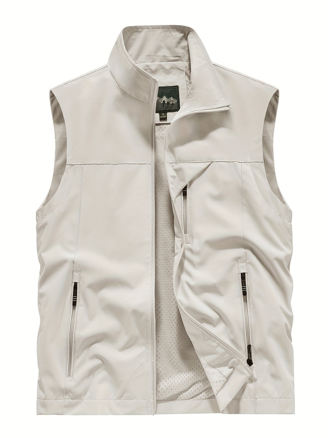 Men's Gilet | Sleeveless | Lightweight | Outdoor Vest | Men's Vest-Men's Vest-Chaps of London-Beige-XS-Chaps of London