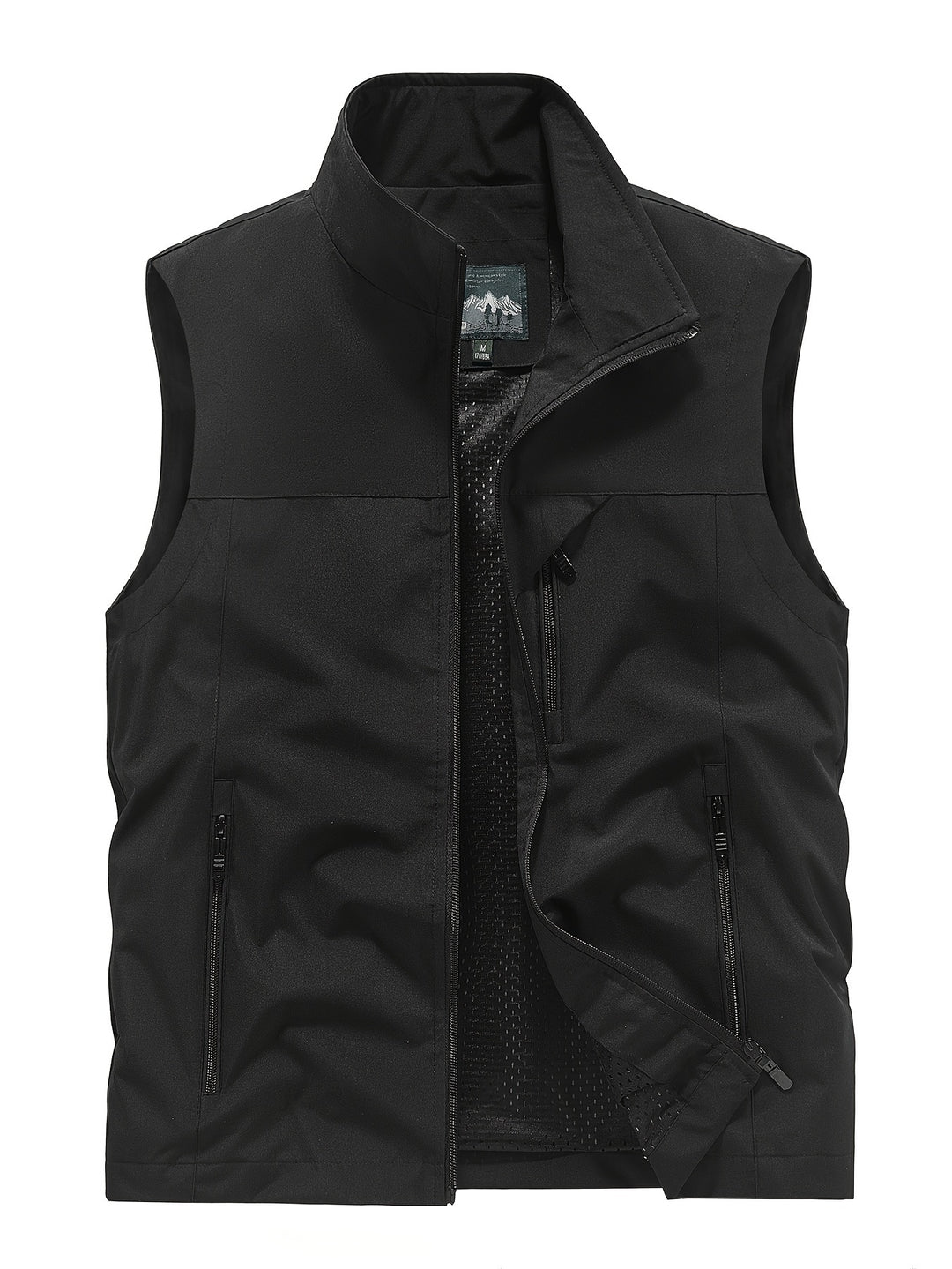 Men's Gilet | Sleeveless | Lightweight | Outdoor Vest | Men's Vest-Men's Vest-Chaps of London-Black-XS-Chaps of London