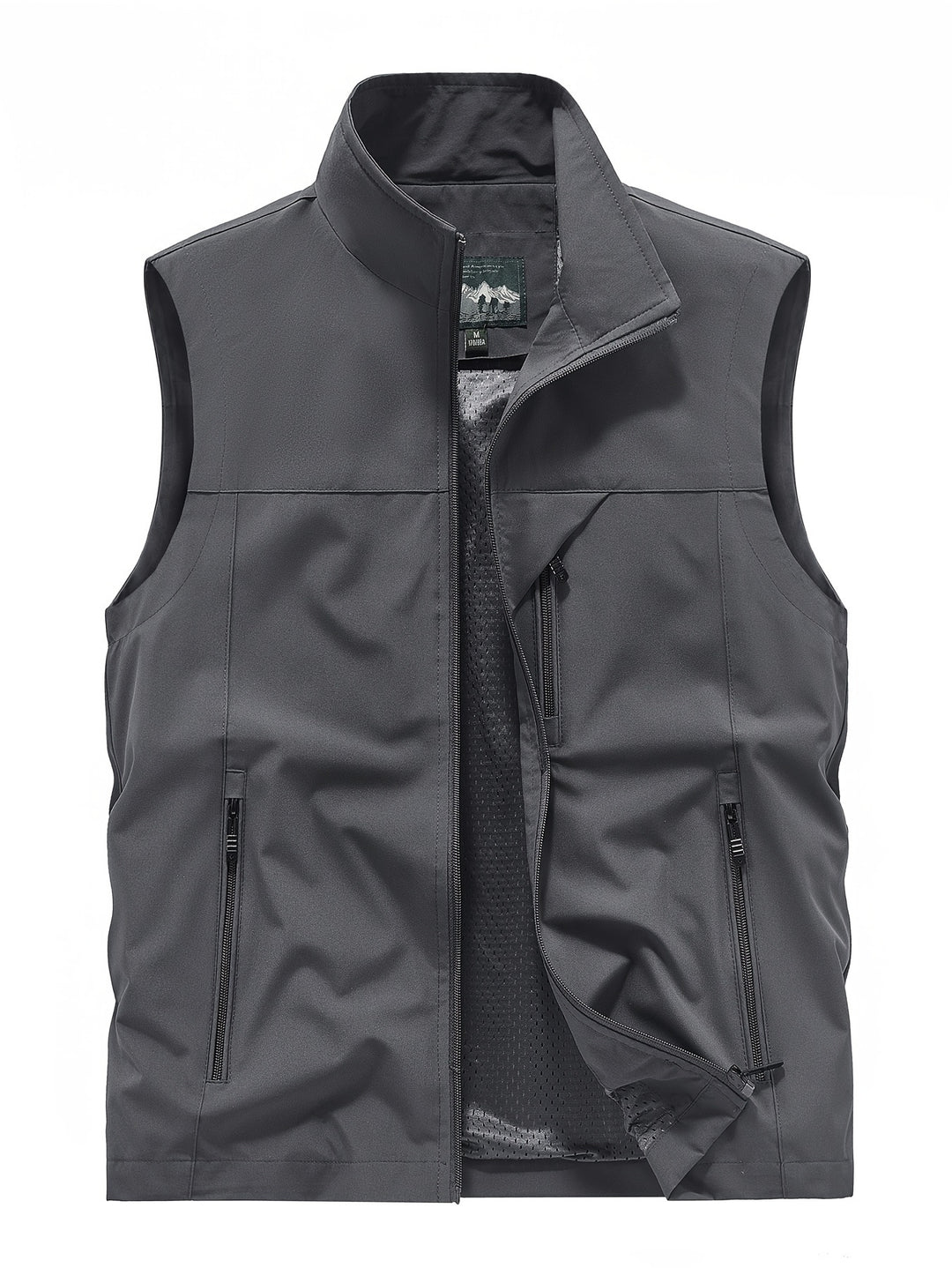 Men's Gilet | Sleeveless | Lightweight | Outdoor Vest | Men's Vest-Men's Vest-Chaps of London-Gray-XS-Chaps of London