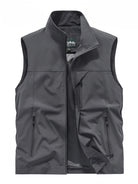 Men's Gilet | Sleeveless | Lightweight | Outdoor Vest | Men's Vest-Men's Vest-Chaps of London-Gray-XS-Chaps of London