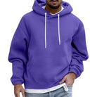 Men's Hoodie | Comfy | Pocket | Pullover Hoodie | Men's Clothing-Men Sweaters-Chaps of London-Violet-M-Chaps of London