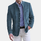 Men's Jacket | Business Casual | Single Breasted | Blazer Jacket | Men's Blazer-Men Winter Jacket-Chaps of London-Chaps of London