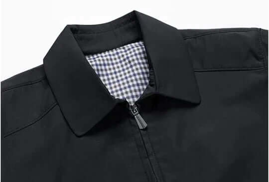 Men's Jacket - Zip-Up - Lightweight - Harrington Jacket - Windproof Jacket-Chaps of London-Chaps of London