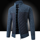 Men's Jacket | Zip-Up | Lightweight | Quilted Jacket | Autumn Jacket-Chaps of London-Blue-M-Chaps of London