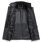 Men's Jacket - Zip-Up - Single Breasted - Woolen Coat - Winter Jacket-Jacket-Chaps of London-Chaps of London