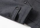 Men's Jacket - Zip-Up - Single Breasted - Woolen Coat - Winter Jacket-Jacket-Chaps of London-Chaps of London
