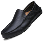 Men's Loafers | Comfortable | Slip-On | Leather Loafers | Men's Shoes-Men's Shoes-Chaps of London-Black-35-Chaps of London