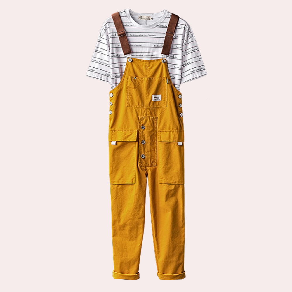 Men's Overalls | Cargo | Pockets | Dungarees | Men's Clothing-Chaps of London-Chaps of London