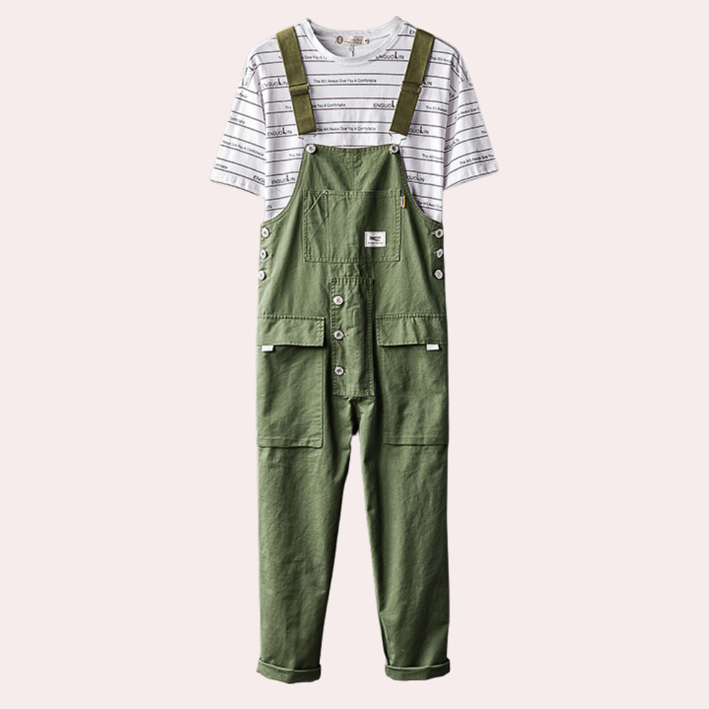 Men's Overalls | Cargo | Pockets | Dungarees | Men's Clothing-Chaps of London-Chaps of London