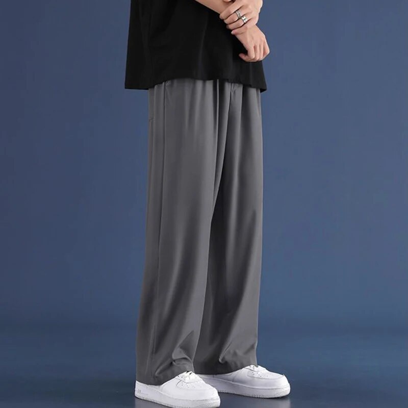 Men's Pants | Casual | Loose Fit | Straight Leg Pants | Wide Leg Joggers-Chaps of London-Chaps of London