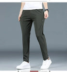 Men's Pants - Elastic Waist - Slim Fit - Casual Pants - Stretch Pants-Chaps of London-Chaps of London