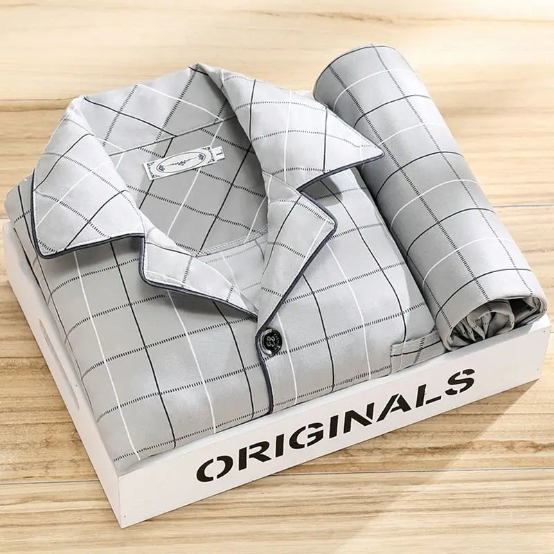 Men's Pyjama | Long Sleeve | Long Pants | Pajama Set | Men's PJS-Men's Pajama Set-Chaps of London-Chaps of London