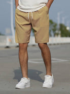 Men's Shorts - Casual Drawstring Long Summer Shorts for Men-Shorts-Chaps of London-Chaps of London