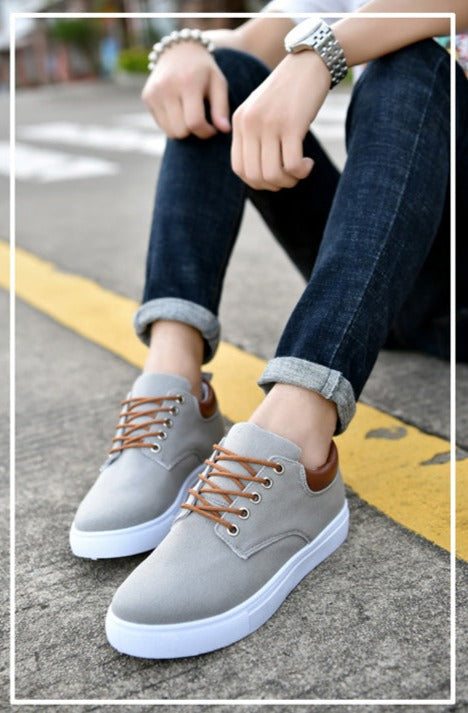 Men's Sneakers - Casual - Comfortable - Slip-On Sneakers - Men's Shoes-Chaps of London-Chaps of London