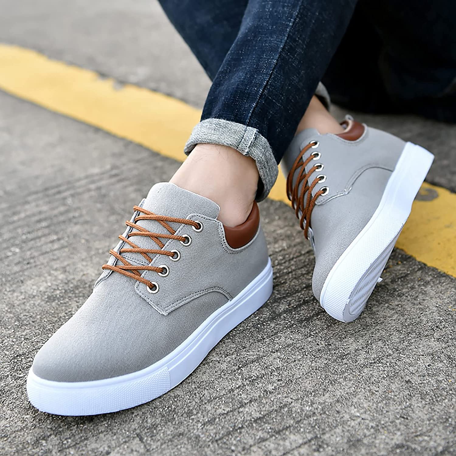 Men's Sneakers - Casual - Comfortable - Slip-On Sneakers - Men's Shoes-Chaps of London-Chaps of London