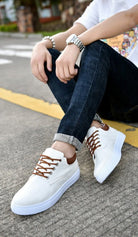 Men's Sneakers - Casual - Comfortable - Slip-On Sneakers - Men's Shoes-Chaps of London-Chaps of London