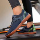 Men's Sneakers - Comfortable - Lace Up - Slip-On Sneakers - Men's Shoes-Men's Shoes-Chaps of London-Navy Blue-37-Chaps of London