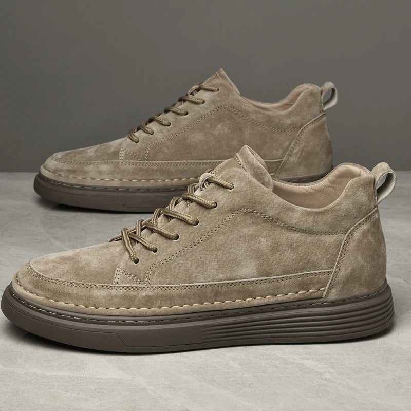 Men's Sneakers | Leather | Slip-On | Walking Shoes | Men's Shoes-Comfortable Shoes-Chaps of London-Chaps of London
